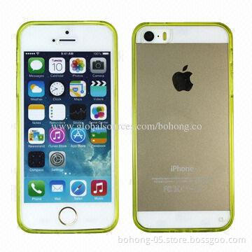 TPU and High-transparent PC Cases, Different Colors Available, 500 Pieces/Each Color MOQ